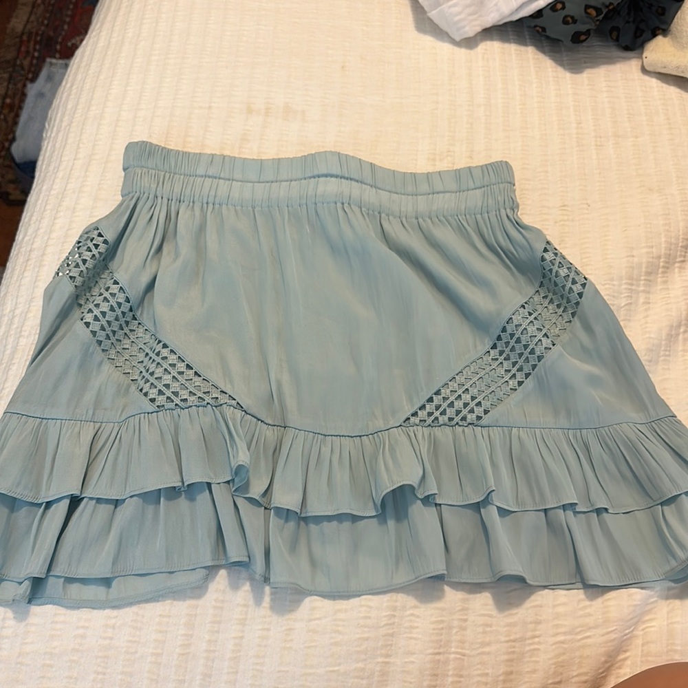 Ramy Brooke Light Blue Skirt size M